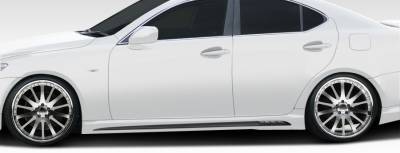 Lexus IS Duraflex W-1 Side Skirts Rocker Panels - 2 Piece - 107774