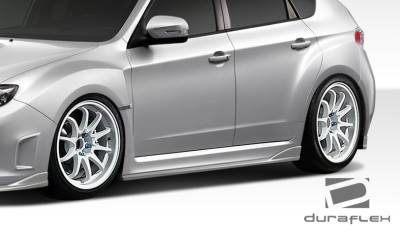 Duraflex - Subaru WRX Duraflex C-Speed 2 Side Skirts Rocker Panels - 2 Piece - 107863 - Image 2