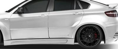 BMW X6 AF-3 Overstock (GFK) Wide Rear Body Door Caps 107933