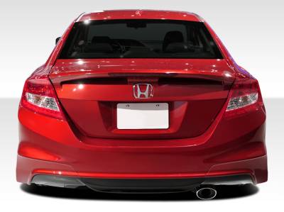 Duraflex - Honda Civic 2DR Duraflex H-Sport Rear Add On Bumper Extensions - 2 Piece - 107953 - Image 1