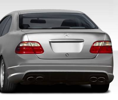 Duraflex - Mercedes-Benz CLK Duraflex C63 Look Rear Bumper Cover - 1 Piece - 108056 - Image 1
