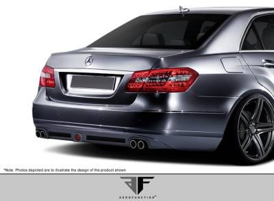 Aero Function - Mercedes E Class AF-1 Overstock Front Bumper Add On Body Kit 108089 - Image 2