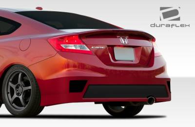Duraflex - Honda Civic 2DR Duraflex Bisimoto Edition Rear Bumper Cover - 1 Piece - 108098 - Image 2