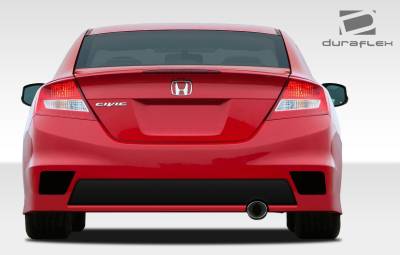 Duraflex - Honda Civic 2DR Duraflex Bisimoto Edition Rear Bumper Cover - 1 Piece - 108098 - Image 3