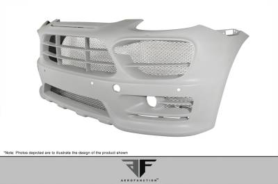 Aero Function - Porsche Cayenne AF-2 Aero Function (GFK) Front Body Kit Bumper 108150 - Image 4