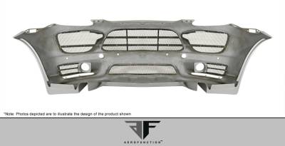 Aero Function - Porsche Cayenne AF-2 Aero Function (GFK) Front Body Kit Bumper 108150 - Image 5
