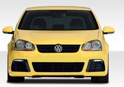 Duraflex - Volkswagen Jetta Duraflex R Look Front Bumper Cover - 1 Piece - 108158 - Image 1
