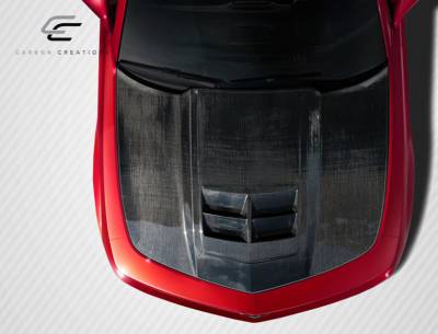 Carbon Creations - Chevrolet Camaro Carbon Creations ZL1 Look Hood - 1 Piece - 108186 - Image 2