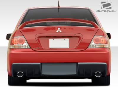 Duraflex - Mitsubishi Lancer Duraflex Evo X Look Rear Bumper Cover - 1 Piece - 108206 - Image 2
