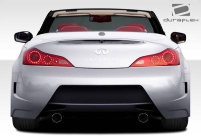 Duraflex - Infiniti G37 Duraflex Elite Rear Bumper Cover - 1 Piece - 108240 - Image 2