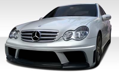 Duraflex - Mercedes-Benz C Class Duraflex AMG V2 Look Body Kit - 4 Piece - 108297 - Image 8