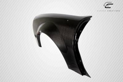 Carbon Creations - Chevrolet Corvette Carbon Creations ZR Edition Rear Fenders - 2 Piece - 108375 - Image 8