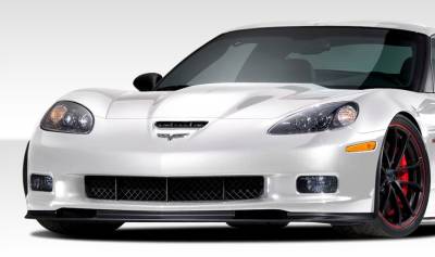 Chevrolet Corvette Duraflex GT500 Front Lip Under Spoiler Air Dam - 1 Piece - 108406