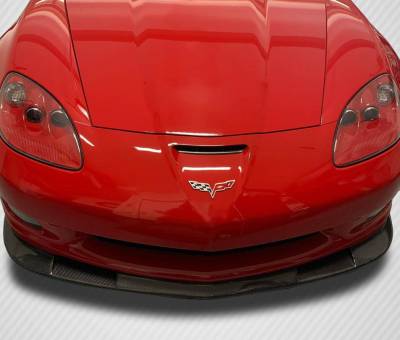 Chevrolet Corvette Carbon Creations GT500 Front Lip Under Spoiler Air Dam - 1 Piece - 108407