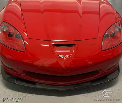 Carbon Creations - Chevrolet Corvette Carbon Creations GT500 Front Lip Under Spoiler Air Dam - 1 Piece - 108407 - Image 2