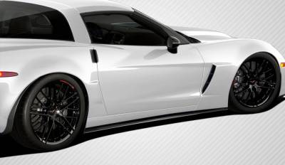 Carbon Creations - Chevrolet Corvette Carbon Creations GT500 Body Kit - 4 Piece - 108413 - Image 3