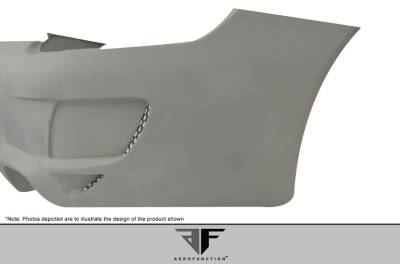 Aero Function - Porsche 997 AF-1 Aero Function (GFK) Rear Body Kit Bumper 108530 - Image 5