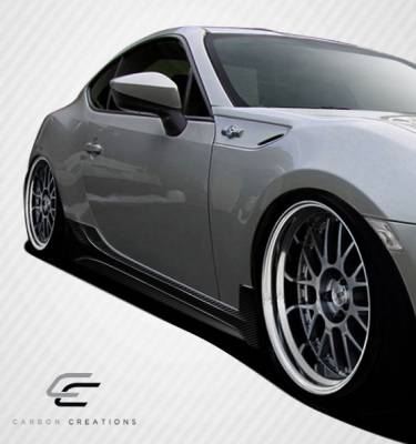 Carbon Creations - Subaru BRZ Carbon Creations TD3000 Side Skirts Rocker Panels - 2 Piece - 108543 - Image 2