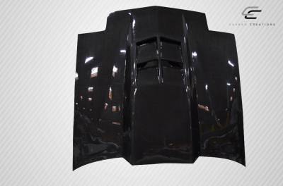 Carbon Creations - Pontiac Firebird Carbon Creations ZL1 Look Hood - 1 Piece - 108546 - Image 3