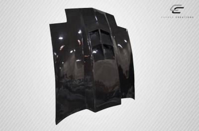 Carbon Creations - Pontiac Firebird Carbon Creations ZL1 Look Hood - 1 Piece - 108546 - Image 4