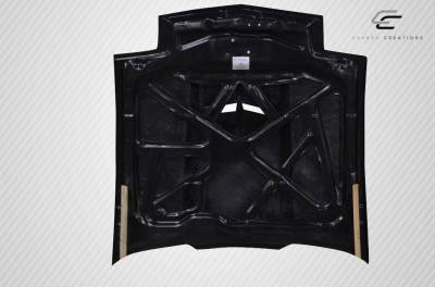 Carbon Creations - Pontiac Firebird Carbon Creations ZL1 Look Hood - 1 Piece - 108546 - Image 5