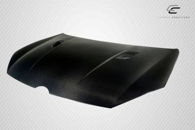 Carbon Creations - Volkswagen Golf GTI Carbon Creations RV-S Hood - 1 Piece - 108581 - Image 4