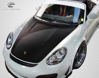 Carbon Creations - Porsche 911 Carbon Creations Eros Version 1 Hood - 1 Piece - 108582 - Image 2