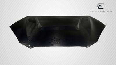 Carbon Creations - Hyundai Genesis Carbon Creations Vader Hood - 1 Piece - 108585 - Image 3