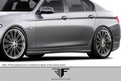 Aero Function - BMW 5 Series AF-3 Aero Function Urethane Side Skirts Body Kit 108604 - Image 2