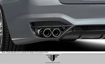 Aero Function - BMW 5 Series AF3 Aero Function  Rear Bumper Add On Body Kit - Image 2