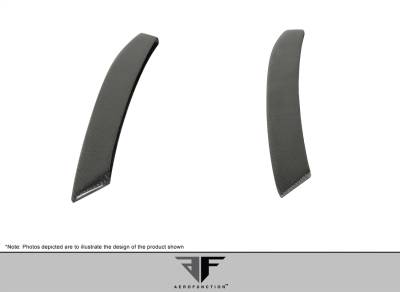 Aero Function - BMW 5 Series AF3 Aero Function  Rear Bumper Add On Body Kit - Image 4