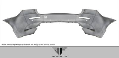 Aero Function - BMW X6 AF-4 Aero Function (PUR) Rear Body Kit Bumper 108612 - Image 5