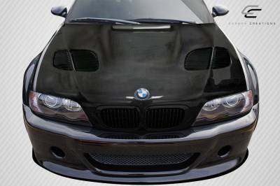 Carbon Creations - BMW 3 Series 2DR Carbon Creations GTR Hood - 1 Piece - 108630 - Image 2