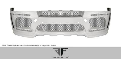 Aero Function - BMW X6 AF-5 Aero Function (GFK) Front Wide Body Kit Bumper 108718 - Image 3