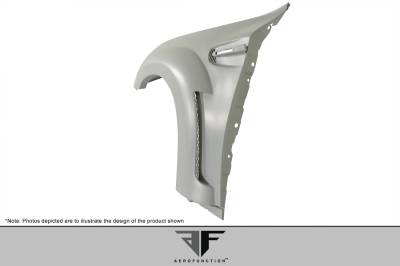 Aero Function - BMW X6 AF-5 Aero Function (GFK) Wide Body Kit- Front Fenders 108722 - Image 5