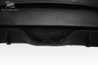 Duraflex - Hyundai Veloster Duraflex Turbo Look Rear Bumper Cover - 1 Piece - 108847 - Image 4