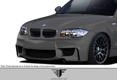 Aero Function - BMW 1 Series AF-1 Aero Function (GFK) Front Body Kit Bumper 108856 - Image 2