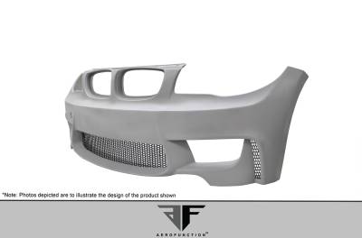 Aero Function - BMW 1 Series AF-1 Aero Function (GFK) Front Body Kit Bumper 108856 - Image 4