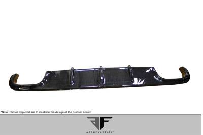Aero Function - Mercedes E Class AF-3 Aero Function Rear Bumper Diffuser Body Kit 108929 - Image 6