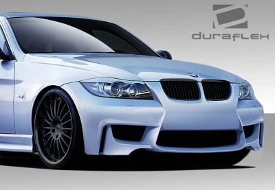 Duraflex - BMW 3 Series 4DR Duraflex 1M Look Front Bumper Cover - 1 Piece - 109018 - Image 2