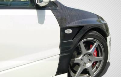 Carbon Creations - Mitsubishi Lancer Carbon Creations Vented Fenders - 2 Piece - 109063 - Image 1