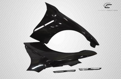Carbon Creations - Nissan GT-R Carbon Creations OEM Fenders - 2 Piece - 109064 - Image 3