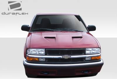Duraflex - Chevrolet Blazer Duraflex CV-X Hood - 1 Piece - 109253 - Image 2
