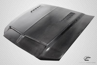 Carbon Creations - Ford Mustang Carbon Creations GT500 Hood - I Piece - 109260 - Image 4