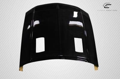 Carbon Creations - Ford Mustang Carbon Creations GT500 Hood - 1 Piece - 109261 - Image 3