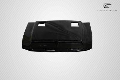 Carbon Creations - Ford Mustang Carbon Creations GT500 Hood - 1 Piece - 109261 - Image 8