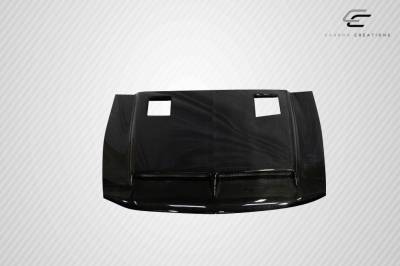 Carbon Creations - Ford Mustang Carbon Creations GT500 Hood - 1 Piece - 109261 - Image 9