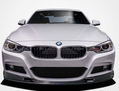 BMW 3 Series 4DR Carbon Creations Eros Version 1 Front Lip Under Air Dam Spoiler - 1 Piece - 109439