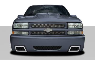 Chevrolet S10 Duraflex SS Look Front Bumper Cover - 1 Piece - 109521