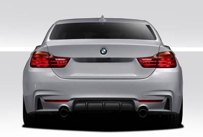 BMW 4 Series Duraflex M Performance Look Rear Diffuser - 1 Piece - 109543